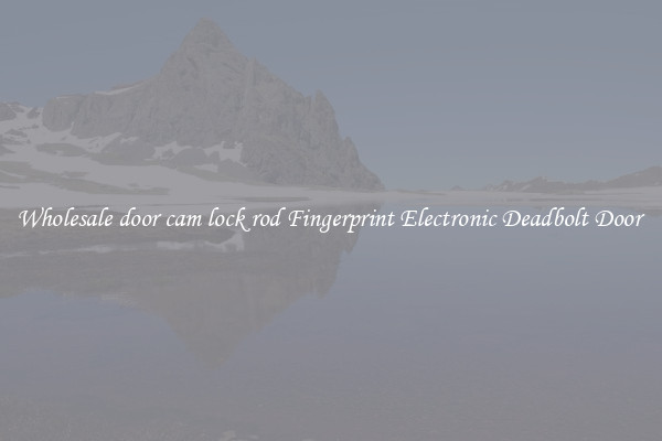 Wholesale door cam lock rod Fingerprint Electronic Deadbolt Door 