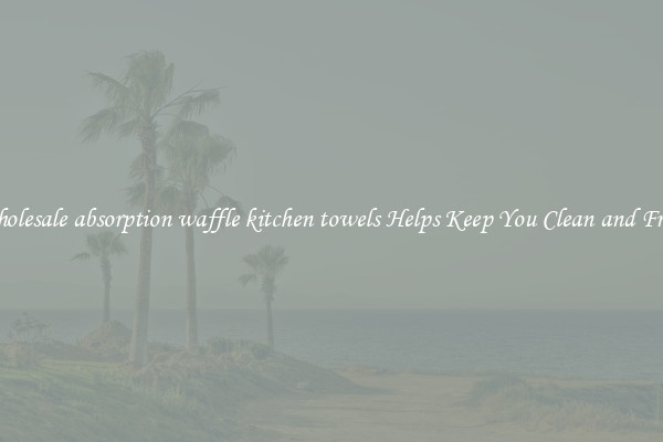 Wholesale absorption waffle kitchen towels Helps Keep You Clean and Fresh